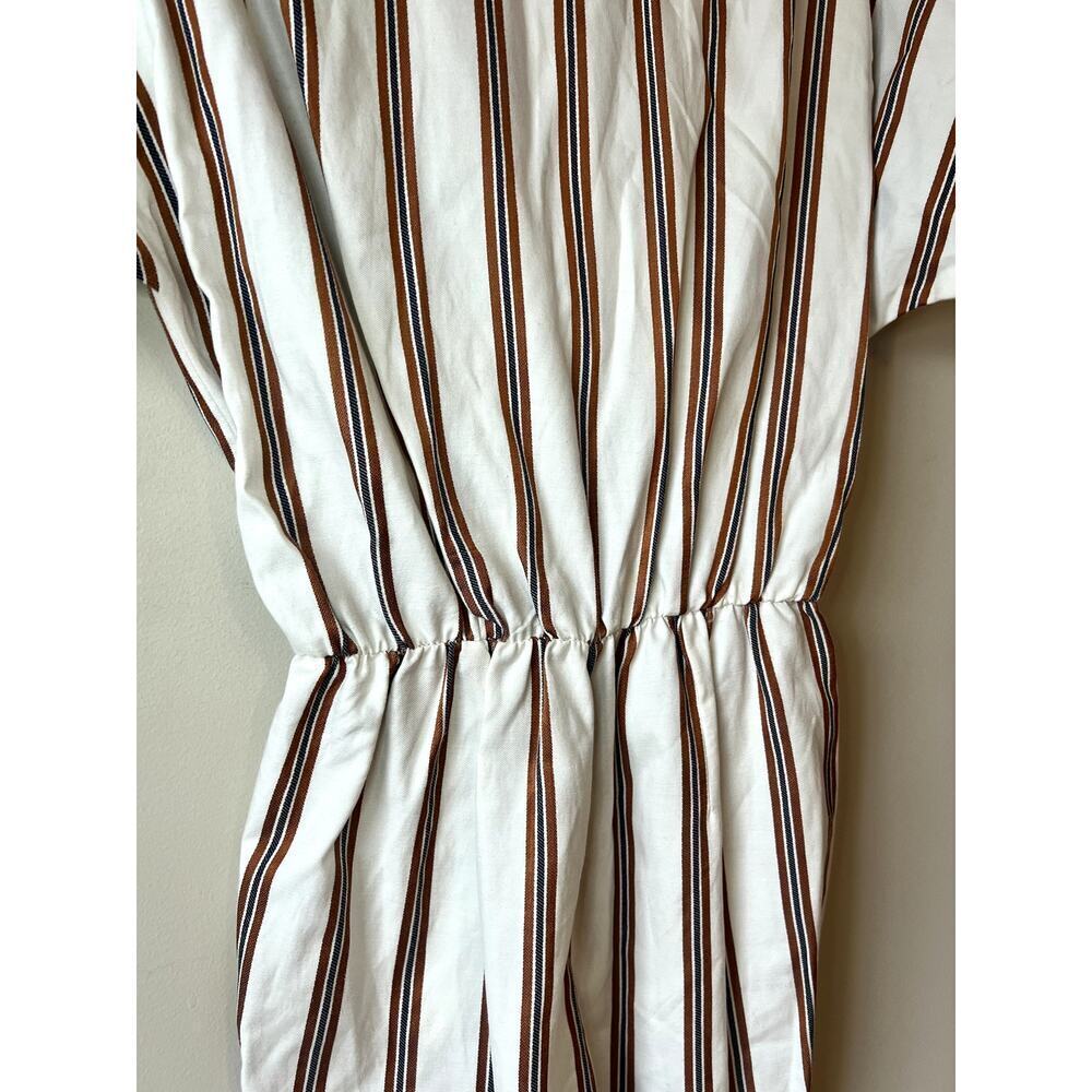 NWT Maje Pieni Striped V-Neck Jumpsuit Size 36/Small Womens - Picture 6 of 8
